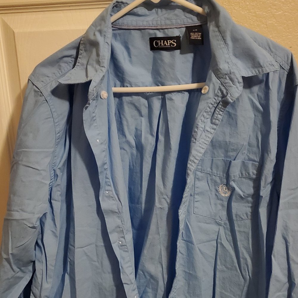 Men's long sleeve dress shirt